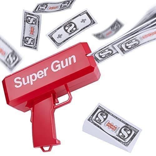 money spary gun red